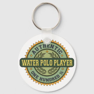 Authentic Water Polo Player Key Ring