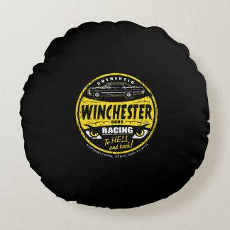 Authentic Winchester Bros Round Cushion