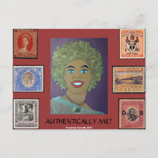 Authentically Me- Postcard