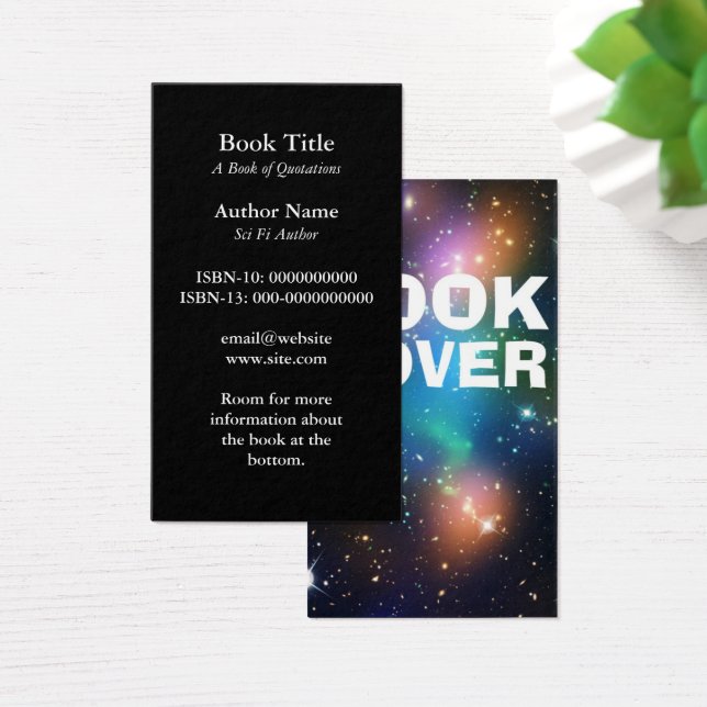Author Book Cover Book Signing Promo (Desk)