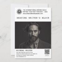 Author Book Promotion Speaker Writer’s Workshop QR