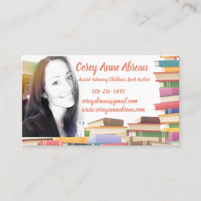 Author Business Card (Front)