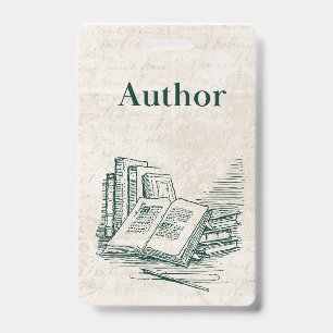 Author ID tag Badge