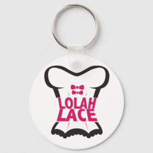 Author Lolah Lace Keychain