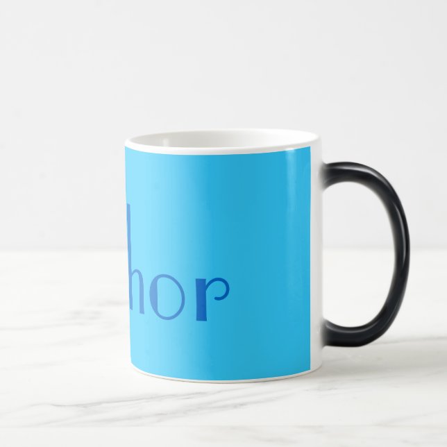 Author Morphing Mug (Right)