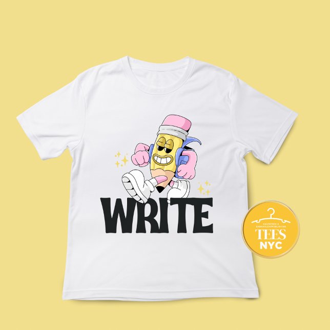 Author “Write” Pencil T-Shirt (Creator Uploaded)