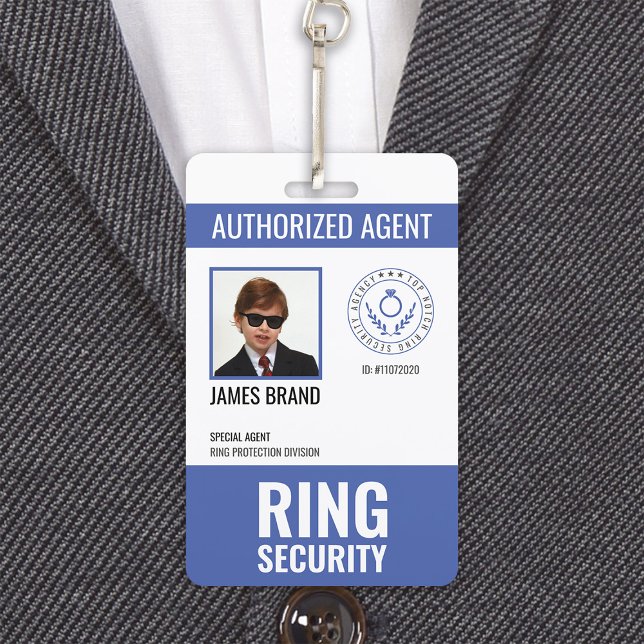 Authorised Agent Ring Bearer Security ID Badge (Creator Uploaded)