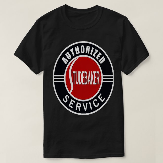 Authorised Studebaker Service vintage sign T-Shirt (Design Front)