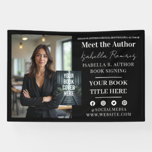 Author's Book Signing & Launch Event Promotion Banner