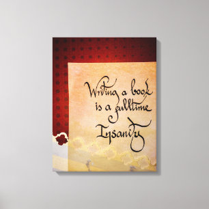 Authors CREED manifesto Canvas Print