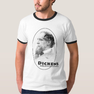 Authors-Dickens ringer T-Shirt
