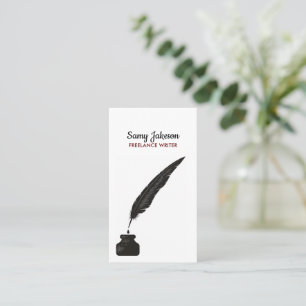 AUTHORS & WRITERS Business Card