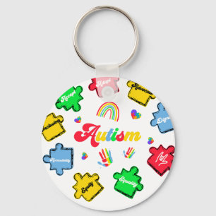 autism (3 key ring