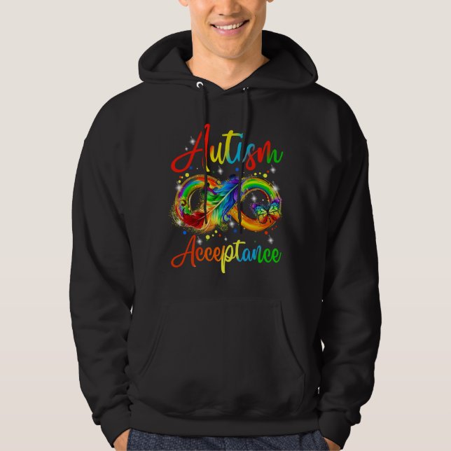 autism acceptanc hoodie (Front)