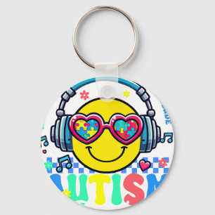 autism acceptance (2 key ring