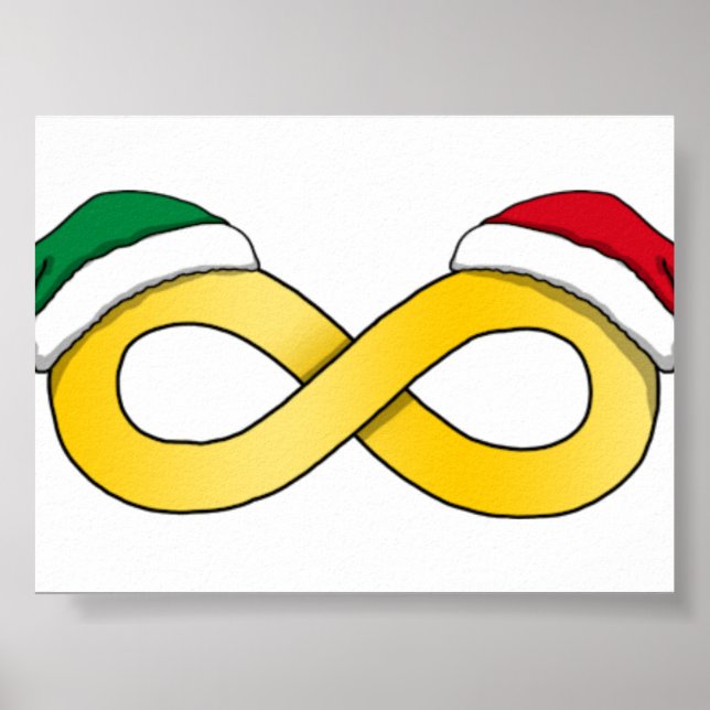 Autism Acceptance Christma Poster (Front)
