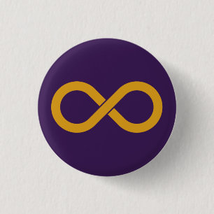 Autism Acceptance Infinity 3 Cm Round Badge