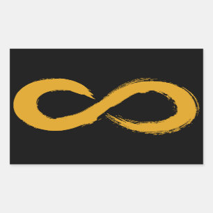 Autism Acceptance Infinity Rectangular Sticker