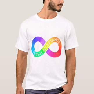 Autism Acceptance Infinity Symbol   T-Shirt