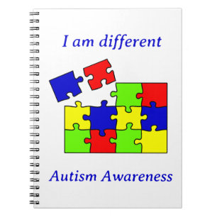 Autism Acceptance Puzzle Autism awareness day   Notebook