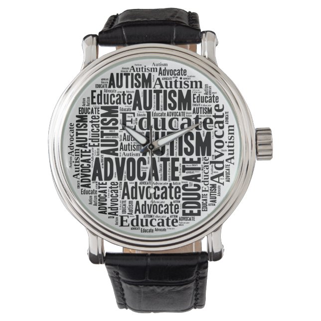 Autism Advocate Watch by GoTeamKate (Front)