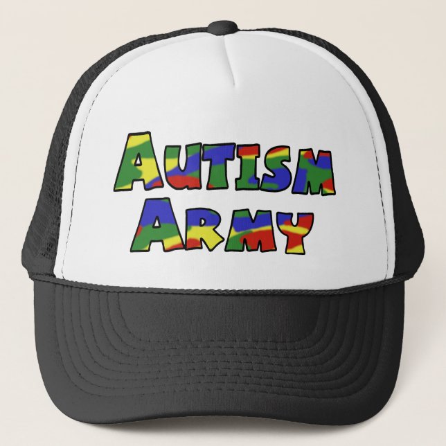 Autism army hat (Front)