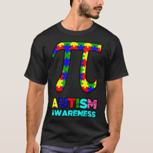 Autism Asperger Pi World Autism Day T-Shirt