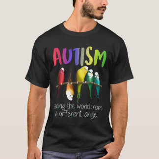 Autism-Autism Awareness Gift For Bird Lover Women T-Shirt