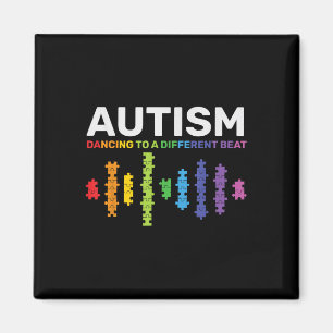 Autism, Autism Awareness Mum Kids Different Autism Magnet