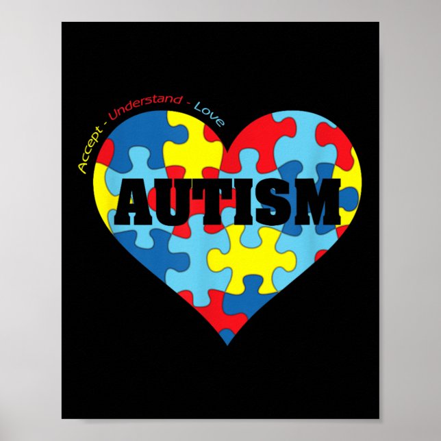 Autism - Autism Awareness Shirts 2020  Poster (Front)