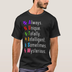 Autism Autistic Puzzle T-Shirt