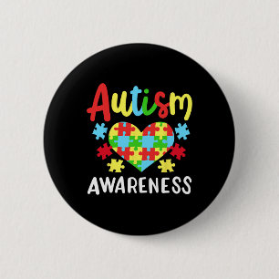 Autism Awareness 1  6 Cm Round Badge