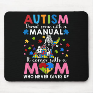 Autism Awareness 2025 Doesn't Come With A Manual A Mouse Pad