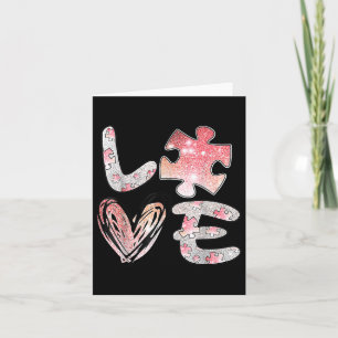Autism Awareness 2025 Valentines Day  Card