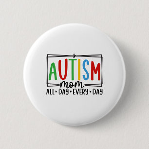 Autism Awareness 3 6 Cm Round Badge