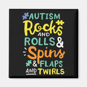 Autism Awareness 3 Magnet