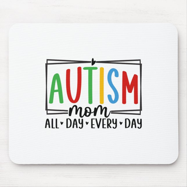 Autism Awareness 3  Mouse Pad (Front)