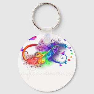 autism awareness (4 key ring