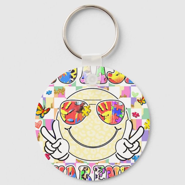 autism awareness (5 key ring (Front)