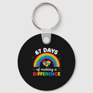 Autism Awareness 67 Days Of Making A Difference 6  Key Ring