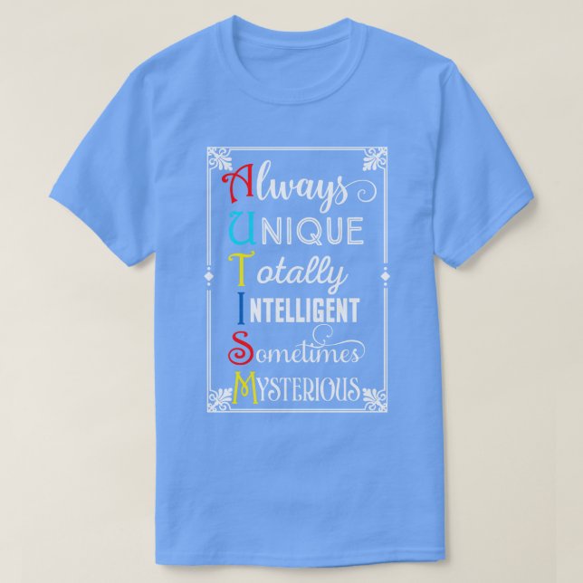 autism awareness (9) T-Shirt (Design Front)