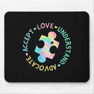 Autism Awareness Accept Adapt Advocate Autism Mum  Mouse Pad