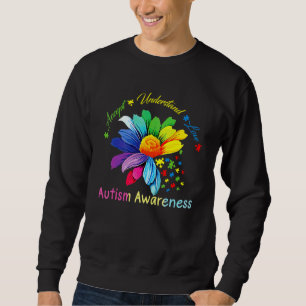 Autism Awareness Accept Understand Love Asd Rainbo Sweatshirt