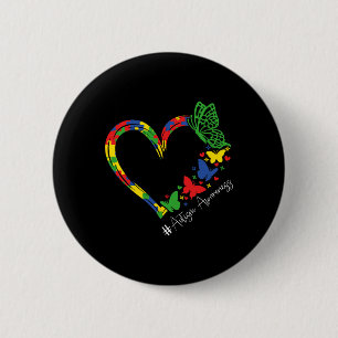Autism Awareness Accept Understand Love Men Women  6 Cm Round Badge
