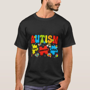 Autism Awareness Accept Understand Love Puzzles Au T-Shirt