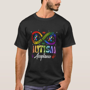 Autism Awareness Acceptance Infinity Symbol Advoca T-Shirt