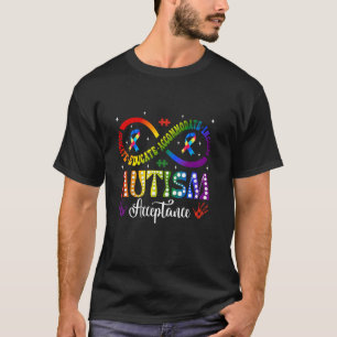 Autism Awareness Acceptance Infinity Symbol Advoca T-Shirt