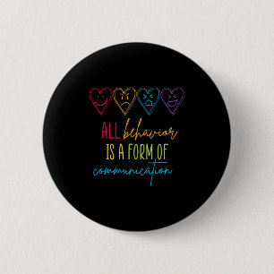 Autism Awareness Acceptance Neurodiversity Gifts W 6 Cm Round Badge