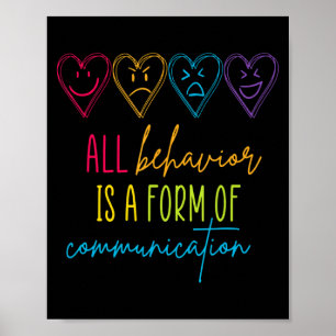 Autism Awareness Acceptance Neurodiversity Gifts W Poster