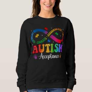 Autism Awareness Acceptance Shirt Infinity Symbol
